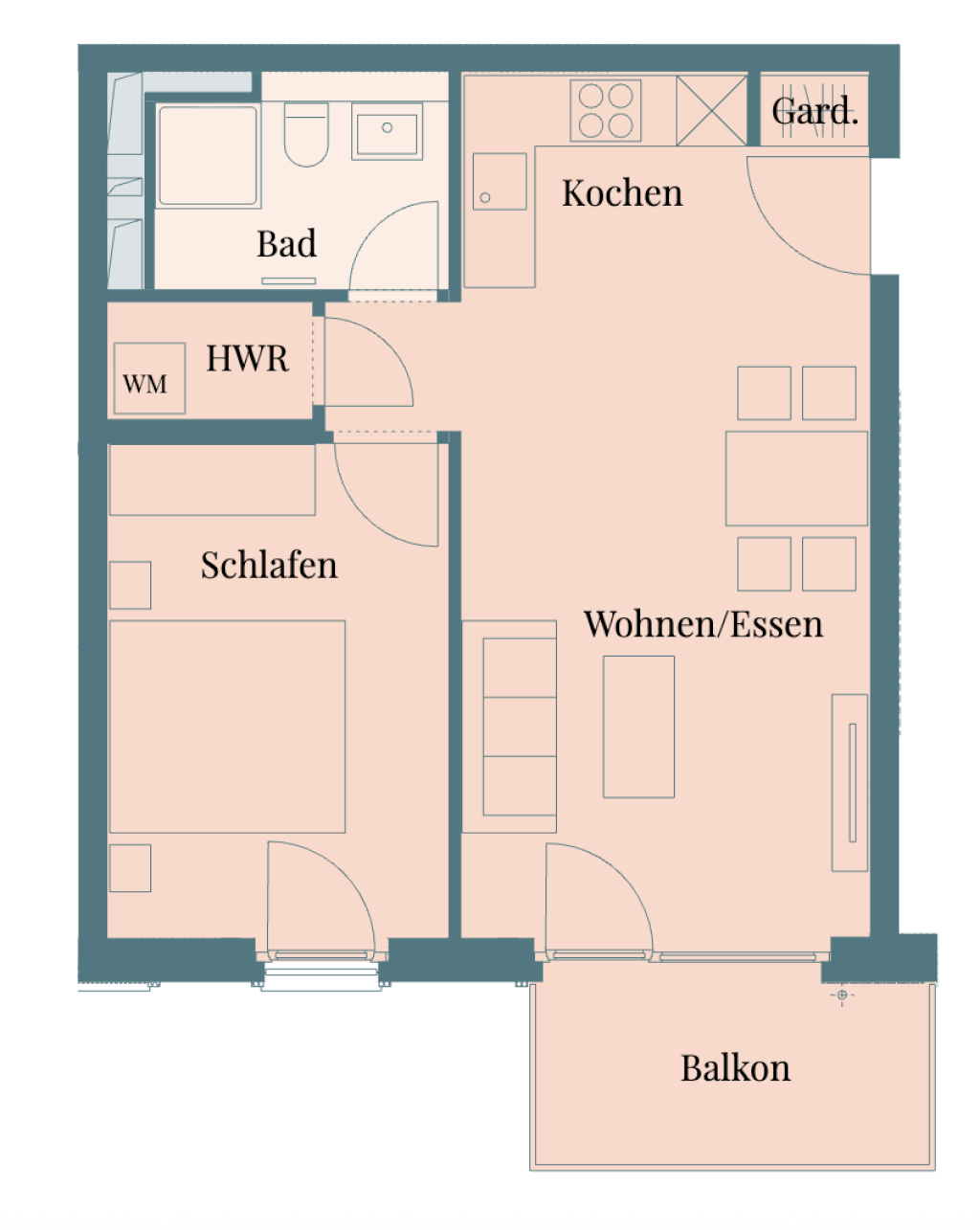 Lichtdurchflutete 2-Zimmer-Neubauwohnung in der Speicherstadt – Top Anbindung nach Berlin! – An der Kornmühle 12, 14473 Potsdam Templiner Vorstadt – Vorschaubild 11