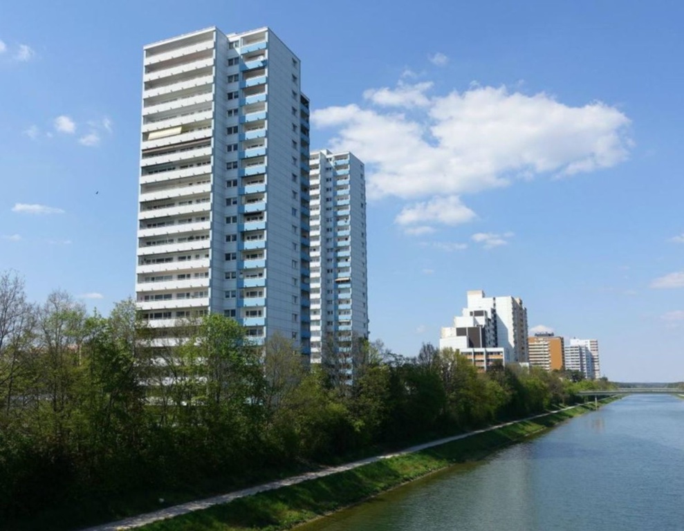 WG-Zimmer Erlangen Am Europakanal 6 - Außenansicht
