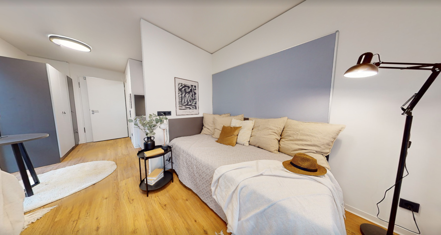 1-Zimmer Studio Apartment | Near Uni | Balcony & Gym