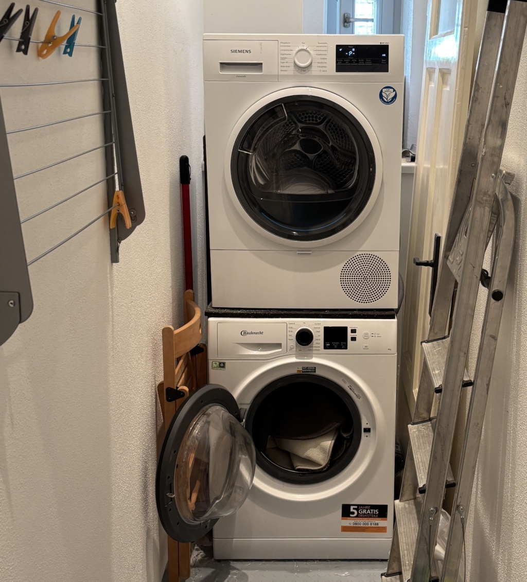 Wohnung Au-Haidhausen Pariser Straße 19 - Waschmaschine und Trockner