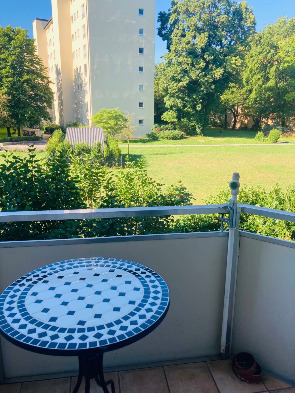 Apartamento Bogenhausen Beblostraße 12 - Balkon mit Blick