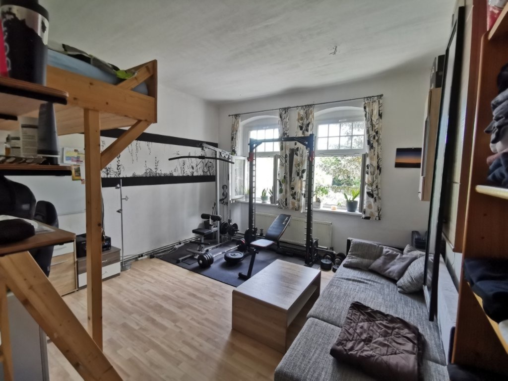 WG-Zimmer Campus Merbachstraße - Zimmer noch bezogen
