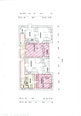 2 Zimmer 42 qm in WG all incl.  (Wohn+Schlafzimmer) ab sofort in Karlshorst ruhig kühl hell  2 rooms (living room & bedr — photo 1