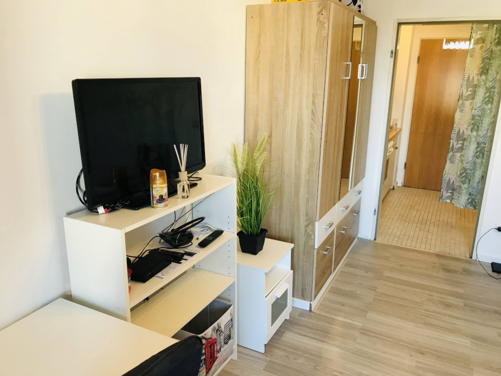 Passau Schönes 1 Zimmer Appartement Voll möbliert mit Balkon und seperater Küche - Neu renoviert - Zentrale Lage – Spitalhofstr 73, 94032 Passau Haidenhof-Nord – Vorschaubild 9