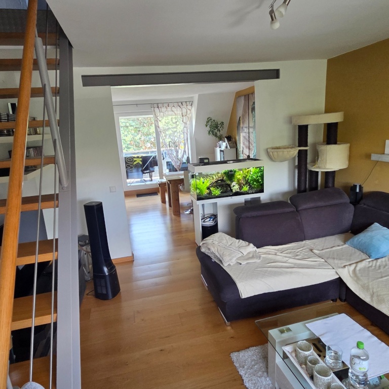 Habitación en WG Münster Mauritz Propsteistraße - Wohnzimmer mit Blick Esszimmer