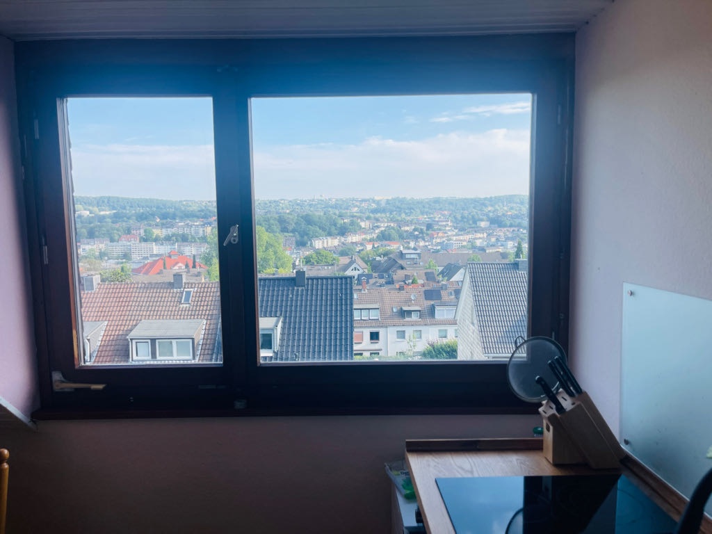Wohnung Barmen Ingeborgstr - Blick aus der Küche