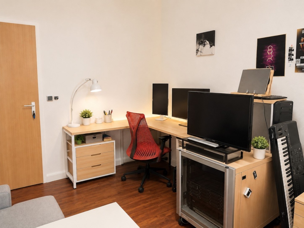 WG-Zimmer Großes und Kleines WG Zimmer Möbliert 590 und 450 Euro Inkl aller Kosten NK Strom, Heizung Küche Bad Mitbenutzung – Schützenhofstr. 12, 51063 Köln Mülheim – Vorschaubild 12