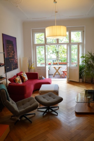 Spacious, beautiful 4-room apartment – fully furnished – close to river Spree — photo 1