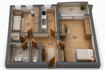 Anzeigenbild: Wohnung für 2er WG