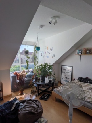 Möblierte 2-Zimmer-Wohnung zur Zwischenmiete (1 Jahr, ab Oktober)