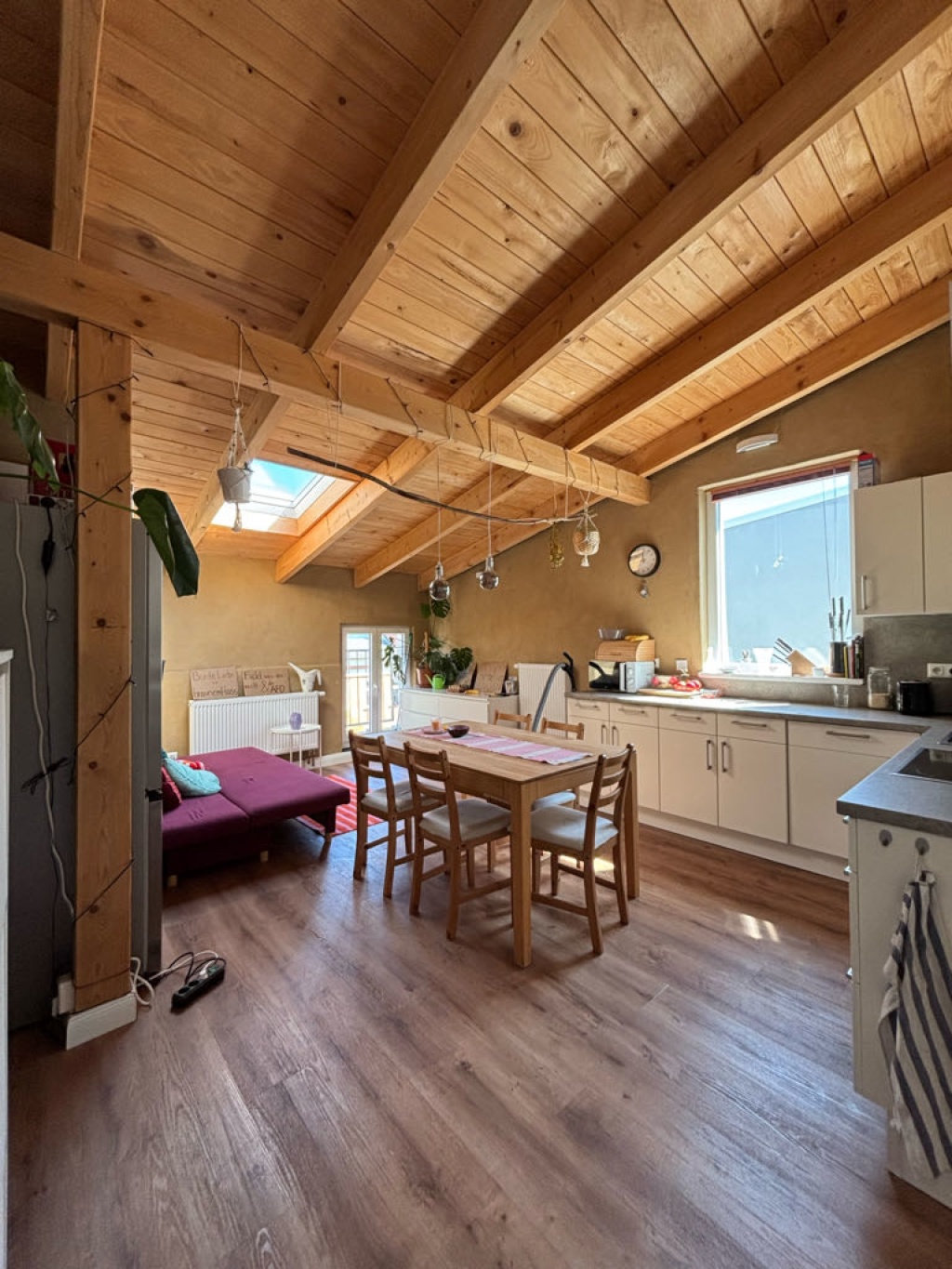 WG-Zimmer Kröpeliner Tor Vorstadt Doberaner Straße 55 - Küche/Wohnzimmer