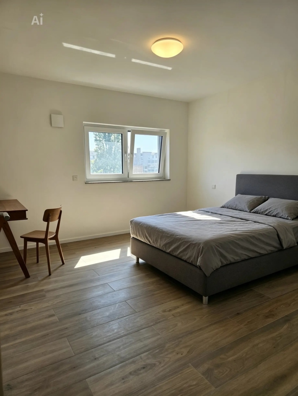 WG-Zimmer Malstatt Poststr. 13 - Schlafzimmer