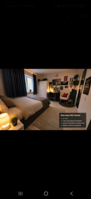 Imagen del anuncio: Möbiliertes WG Zimmer