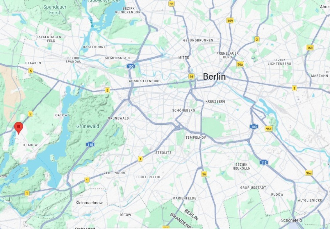 Flatshare Spandau Kladow Otto-von-Wollank-Straße - Standort