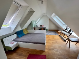 Anzeigenbild: ideal für Wiesnbedienung- Exklusives Dachstudio mit separatem Eingang & eigenem Bad