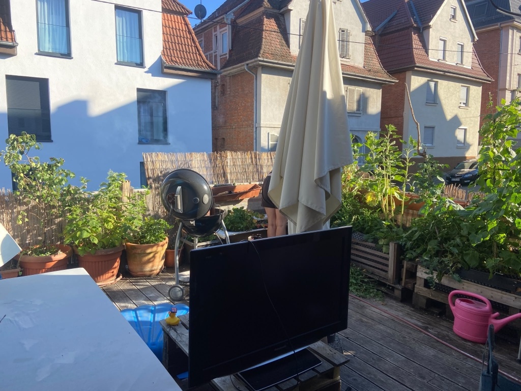 Flatshare Feuerbach Hohewartstraße 28 - Terrasse
