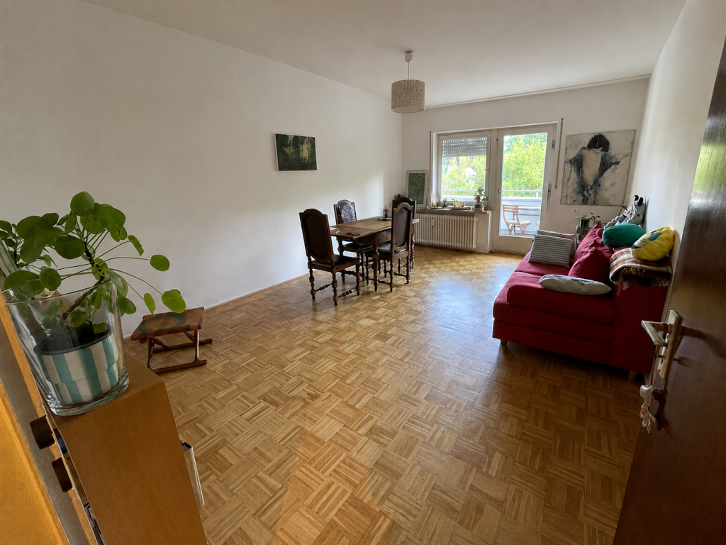 3 Zimmer Wohnung möbliert, ruhig, für 1 Jahr/ 3 room apt. furnished, quiet, for 1 year - Pauschalmiete/ Flat-rate rent incl. Internet, Strom, Heizung