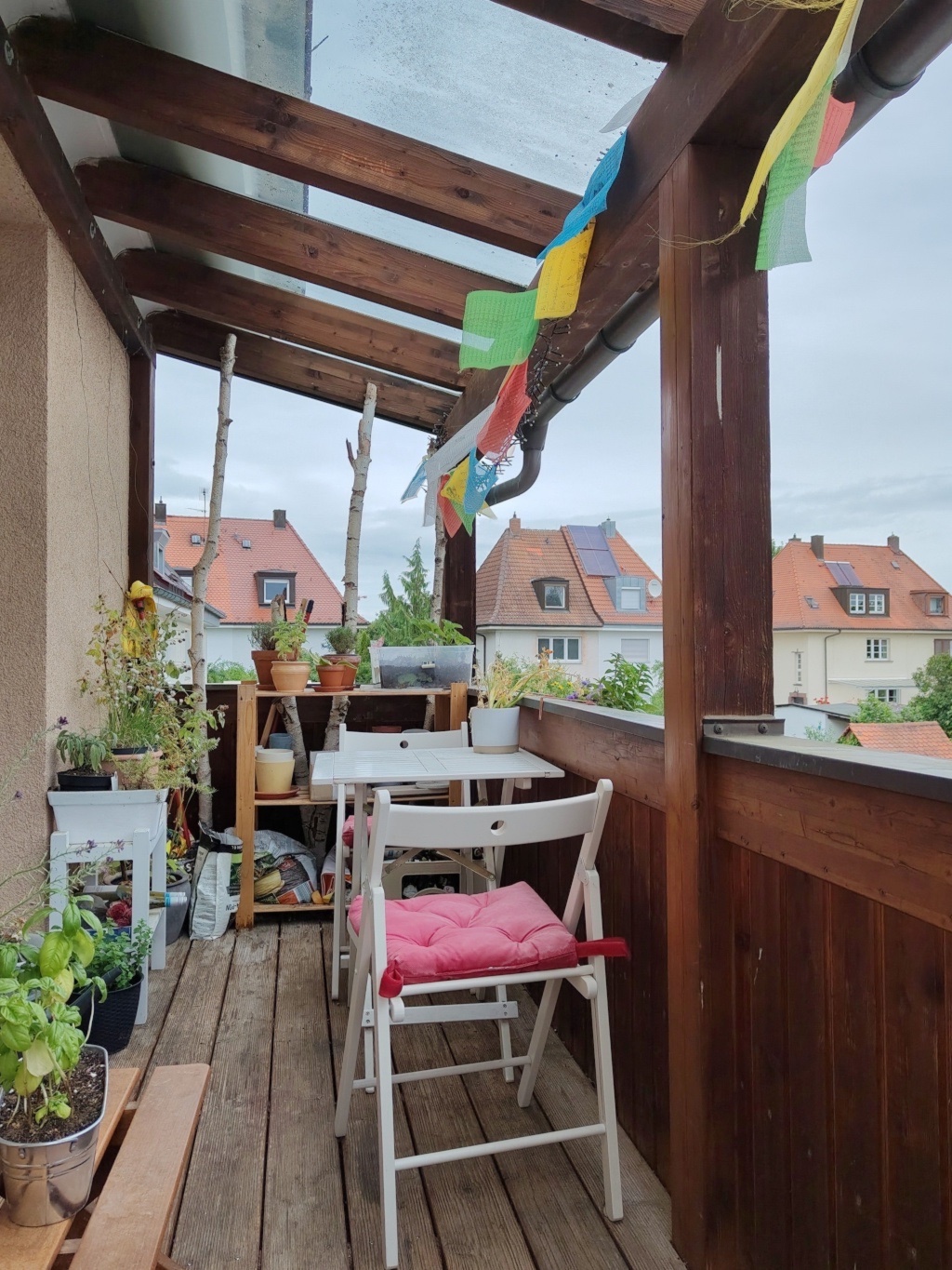 WG-Zimmer Innenstadt Zeppelinstraße - Balkon