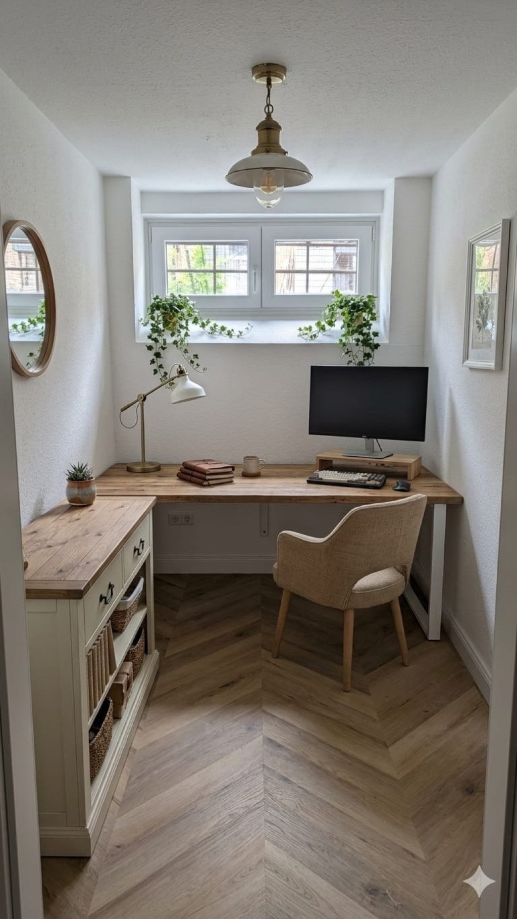 Haus Ettenheim Berggasse 7 - Einrichtungsbeispiel Home Office (KI)