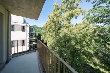 Neubauwohnung im Erstbezug mit zwei Bädern und Blick in den zukünftigen Park — photo 1