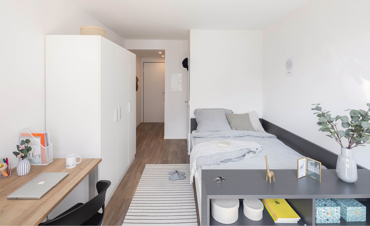 Modernes 1-Zimmer-Apartment in Aachen (The Fizz) - 6 Monate – Kasernenstraße 20, 52064 Aachen Aachen – Vorschaubild 2