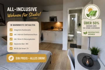 Anzeigenbild: Neubau 1 Zimmer Apartment mit eigener Küche und Bad in Würzburg