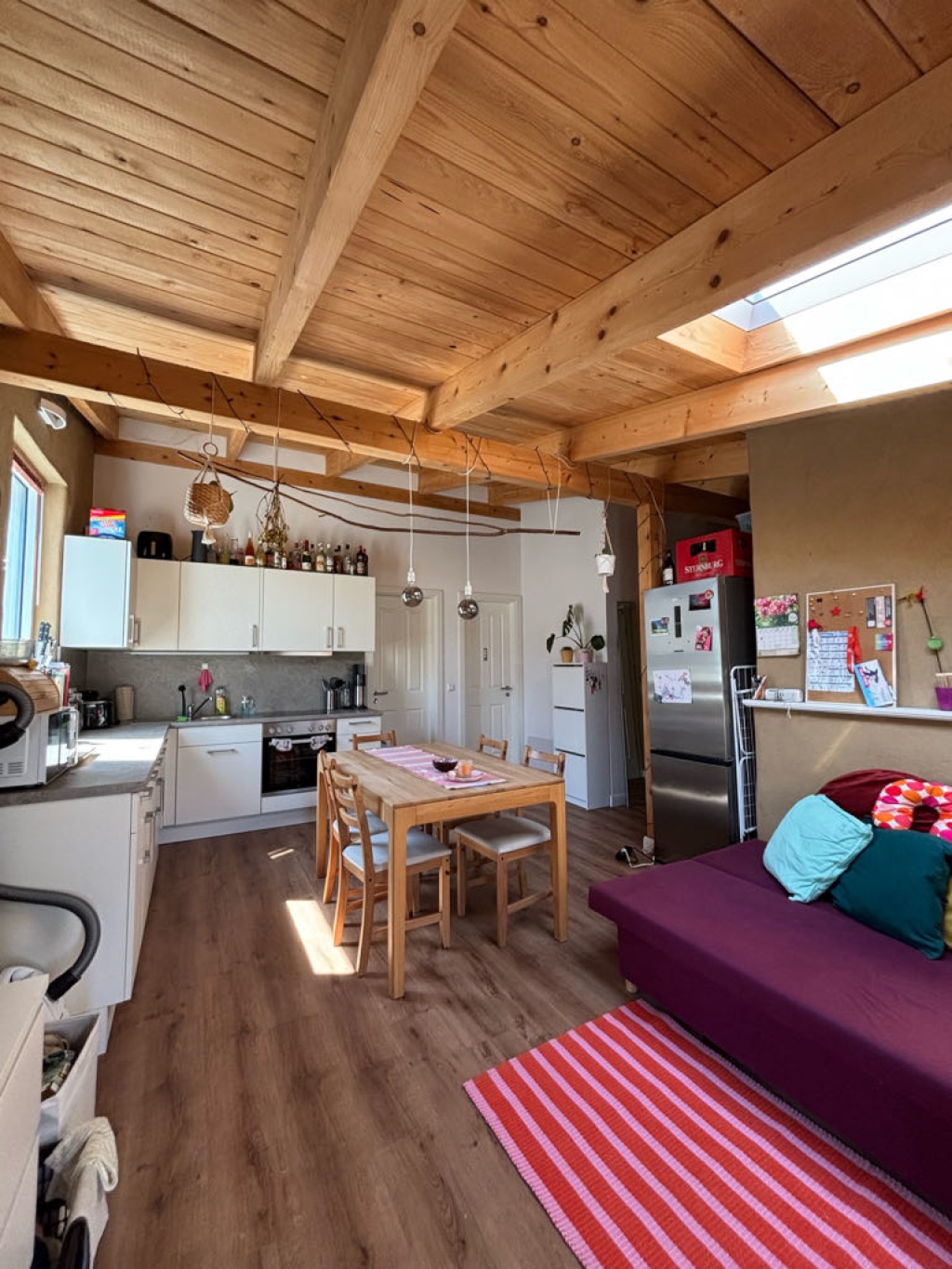WG-Zimmer Kröpeliner Tor Vorstadt Doberaner Straße 55 - Küche/Wohnzimmer
