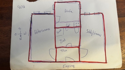 Helle, voll möblierte 2-Zimmer-Wohnung in Neukölln / Rixdorf (innerhalb des S-Bahn-Rings) | 67 m2 | Homeoffice — photo 1