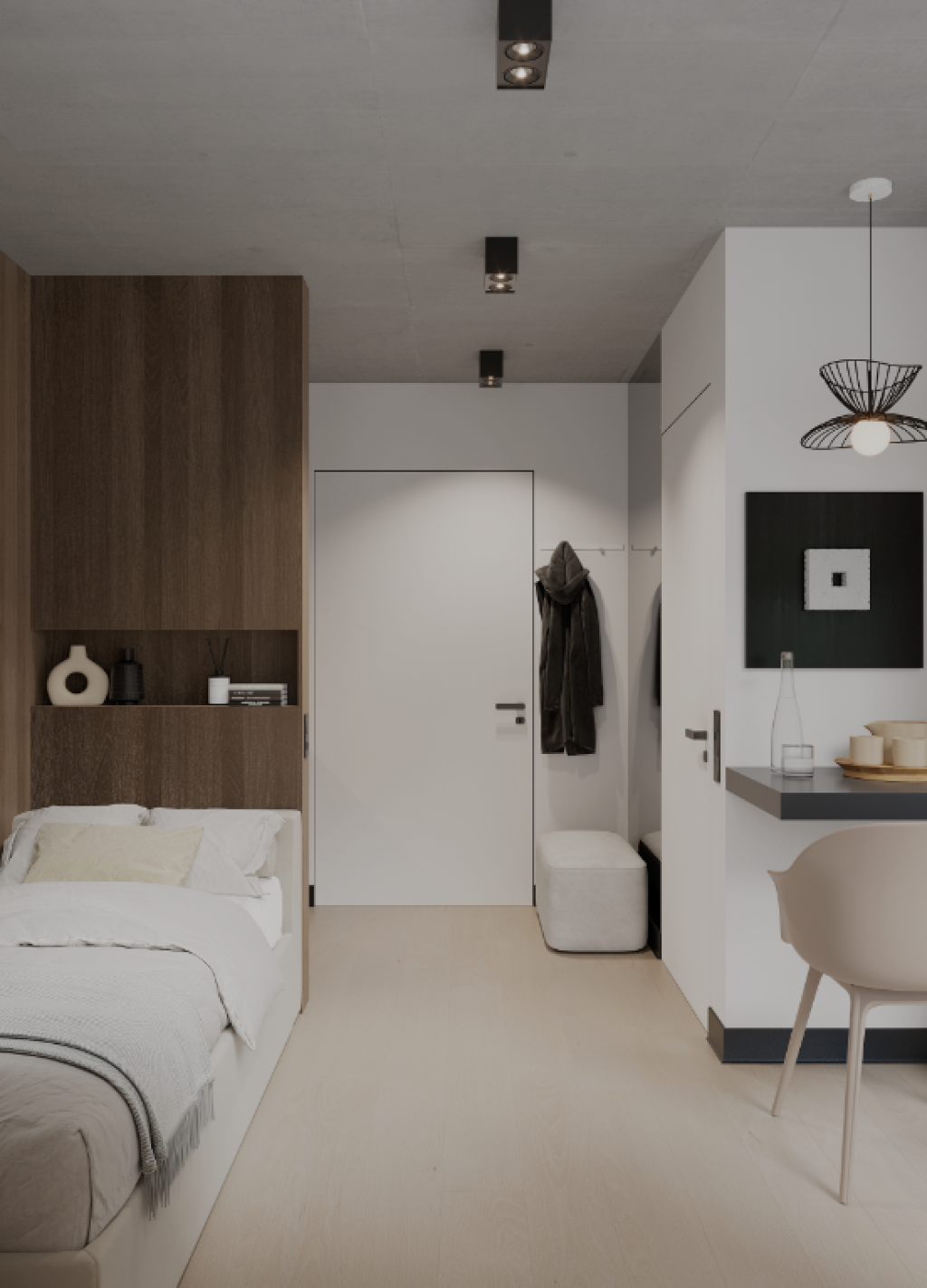 Erstbezug - Livus Bonn Style – Micro-Apartments 16qm ab 650€, All-in-Miete (Typ 1) – Kölnstraße 500, 53117 Bonn Auerberg – Vorschaubild 2