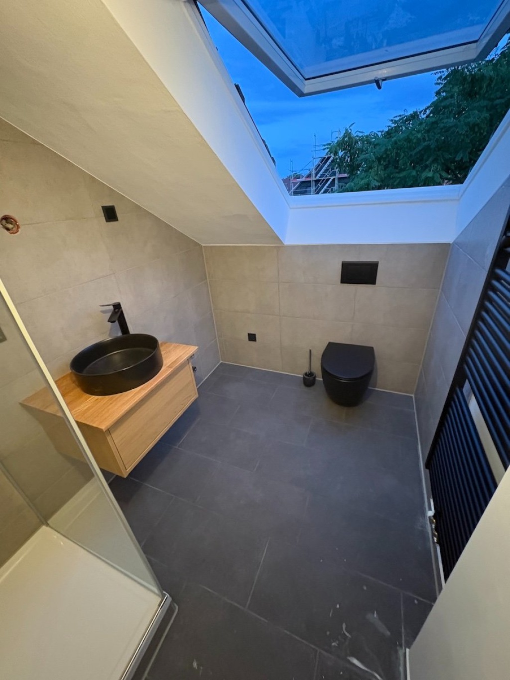 WG-Zimmer Allach-Untermenzing Kupfferstraße 1 - Dusch-WC