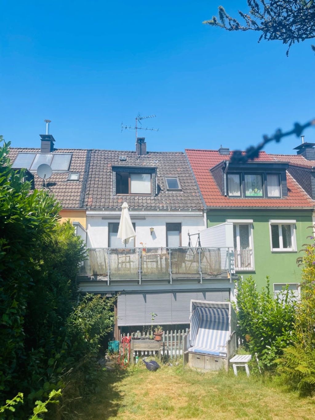 Wohnung Barmen Ingeborgstr - Ansicht von hinten (die Gaubenfenster ganz oben gehören zur Wohneinheit)