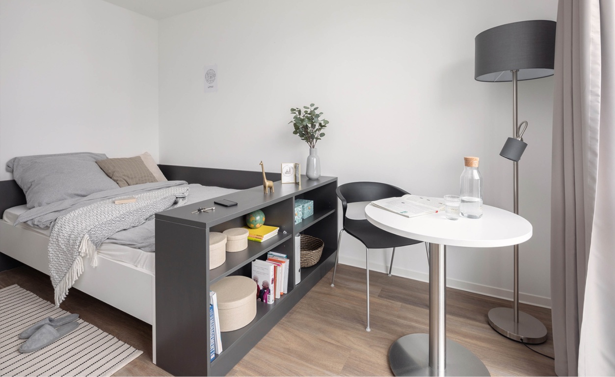 Modernes 1-Zimmer-Apartment in Aachen (The Fizz) - 6 Monate