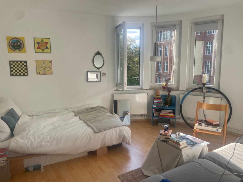Schöne 2- Zimmer Wohnung in der Oststadt zur Untermiete für den September + Anfang Oktober