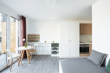 Anzeigenbild: Möbliertes 1-Zimmer-Apartment (21 m2) | Oktober–März | Einzug früher möglich