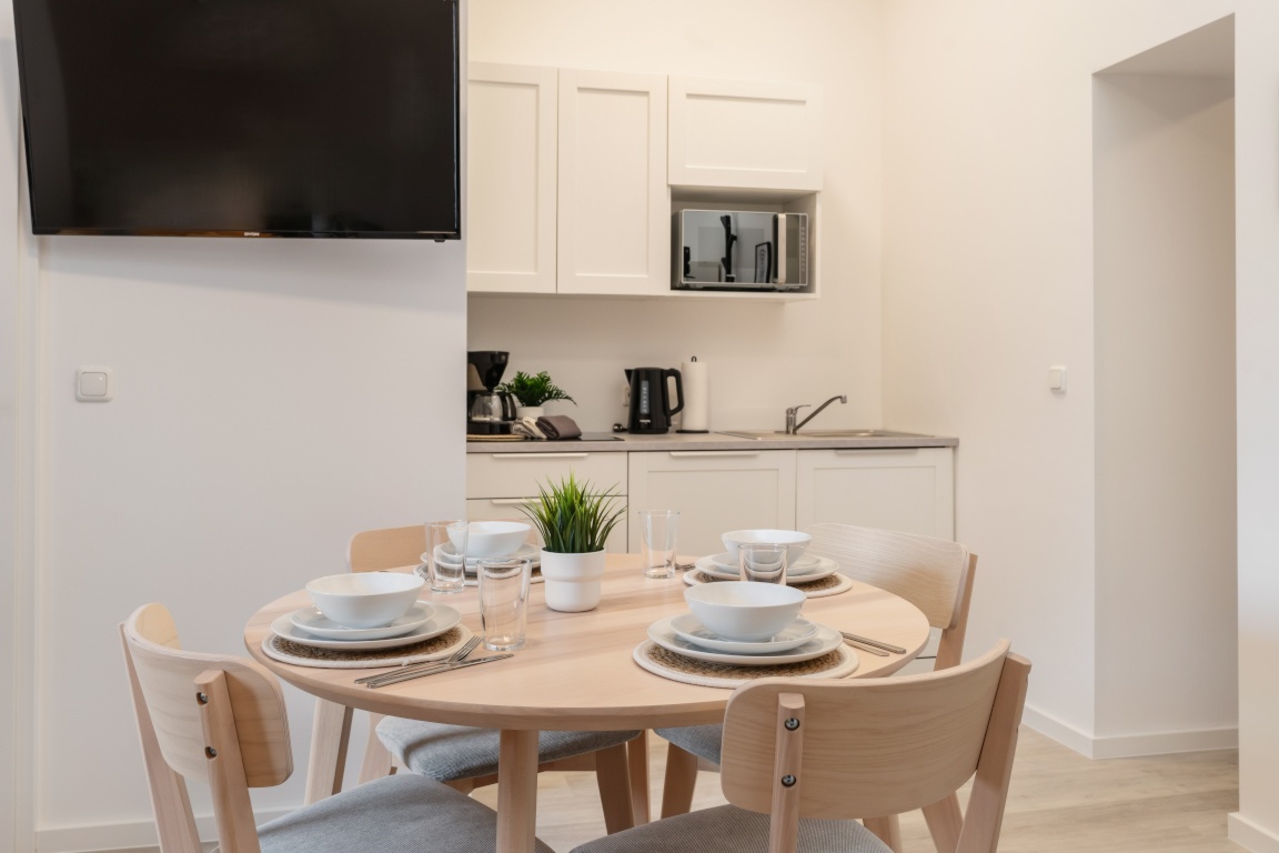 ⭐ Voll möblierte Premium 2 Zimmer Wohnung | inkl. Küche | Waschmaschine & Trockner | ❤️ Frankenberger Viertel /// Fully Furnished Premium 2 Bdr Apartment | Fitted Kitchen | Washer & Dryer | ❤️ Frankenberger Viertel – Goerdelerstraße 25, 52066 Aachen Frankenberger Viertel – Vorschaubild 4
