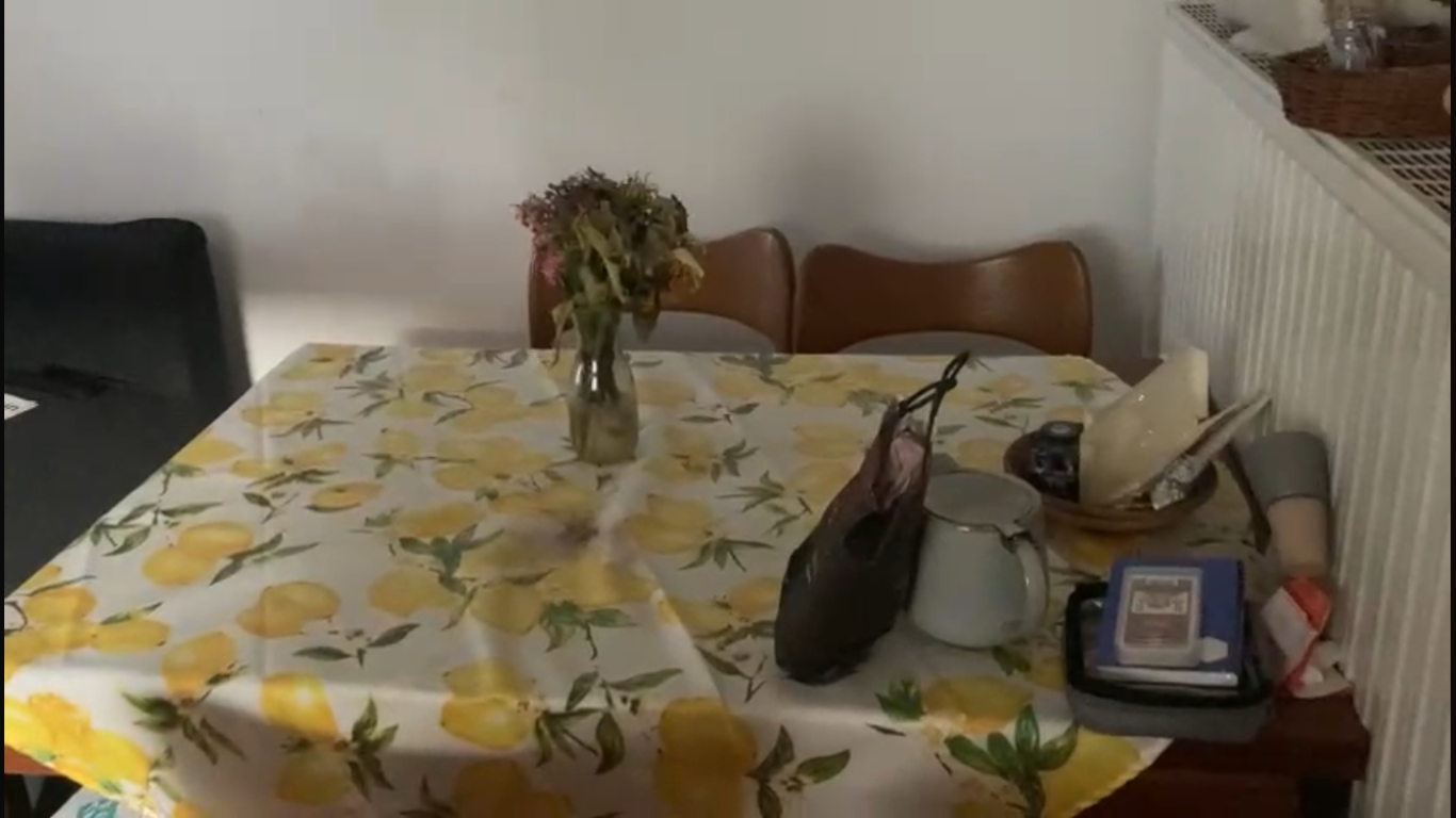 Wohnung Mitte Hospitalstraße - Esstisch mit vier Stühlen