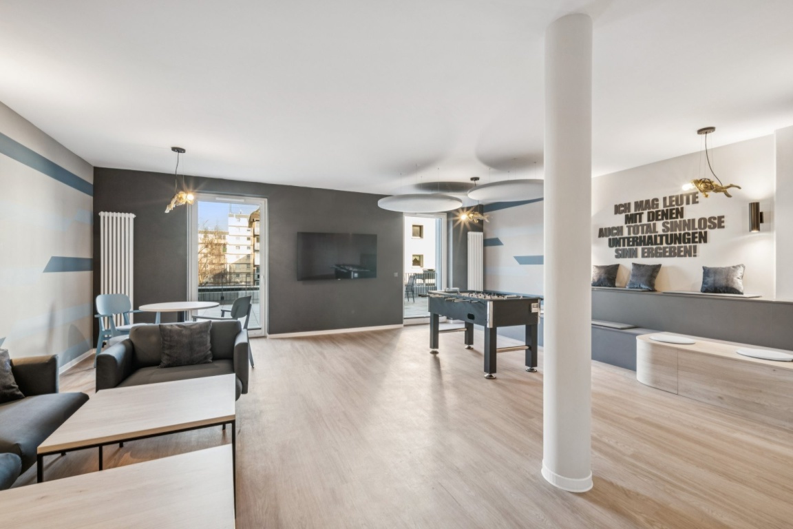 1 Monat mietfrei! Smartes 1-Zimmer-Apartment für Studierende im Quartillion Wiesbaden – Im Rad 15, 65197 Wiesbaden Biebrich – Vorschaubild 10