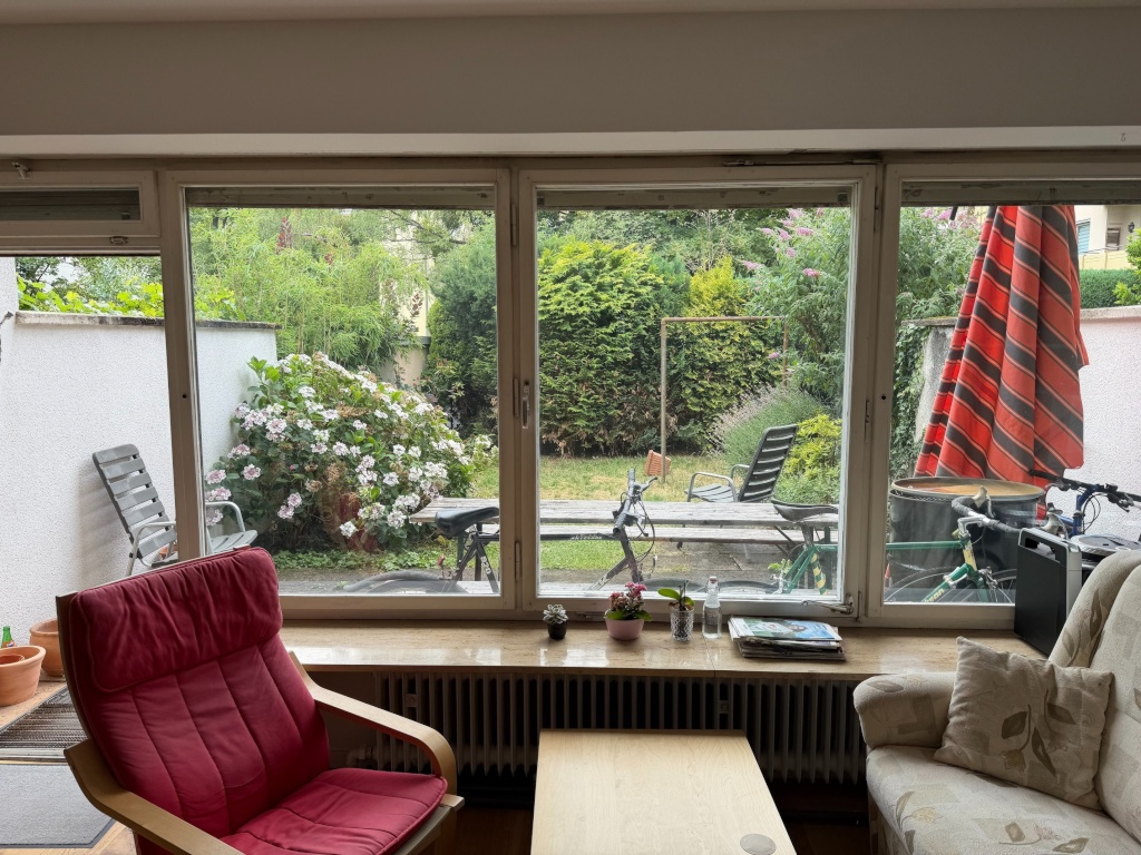 Flatshare Pasing Roseggerstr. 17 - Garten