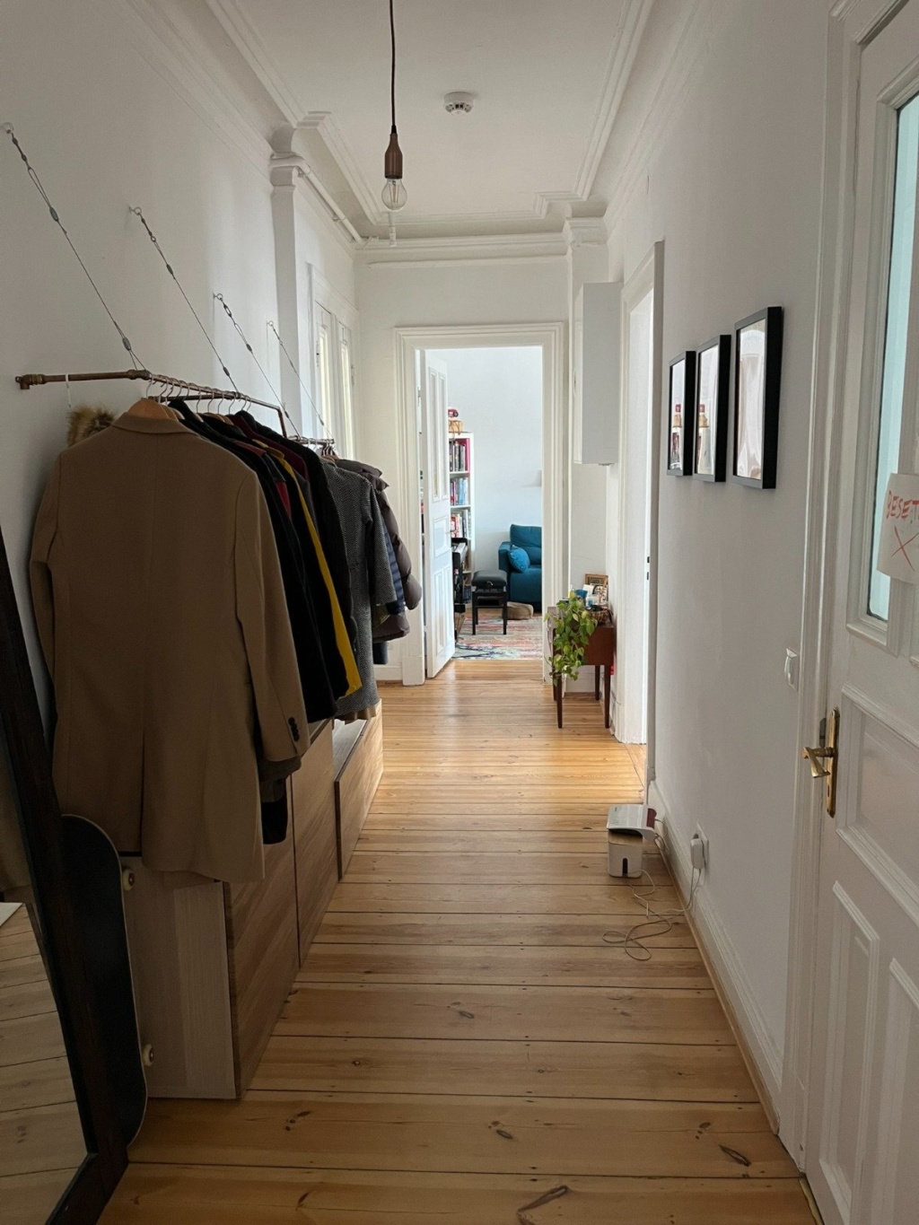 Möblierte 3-Zimmer-Wohnung im Herzen des Grindelviertels – stilvolles Wohnen auf Zeit (6–12 Monate) / Furnished 3-Room Apartment in the Heart of the Grindelviertel – Stylish Living in Hamburg for 6–12 Months – Grindelhof 2, 20146 Hamburg Rotherbaum – Vorschaubild 7
