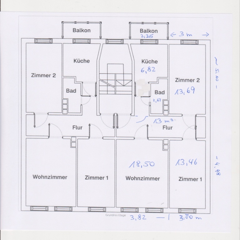 3 Raum Wohnung mit Balkon im 1. OG – Krondorfer Strasse 3, 6112 Halle (Saale) – Vorschaubild 10