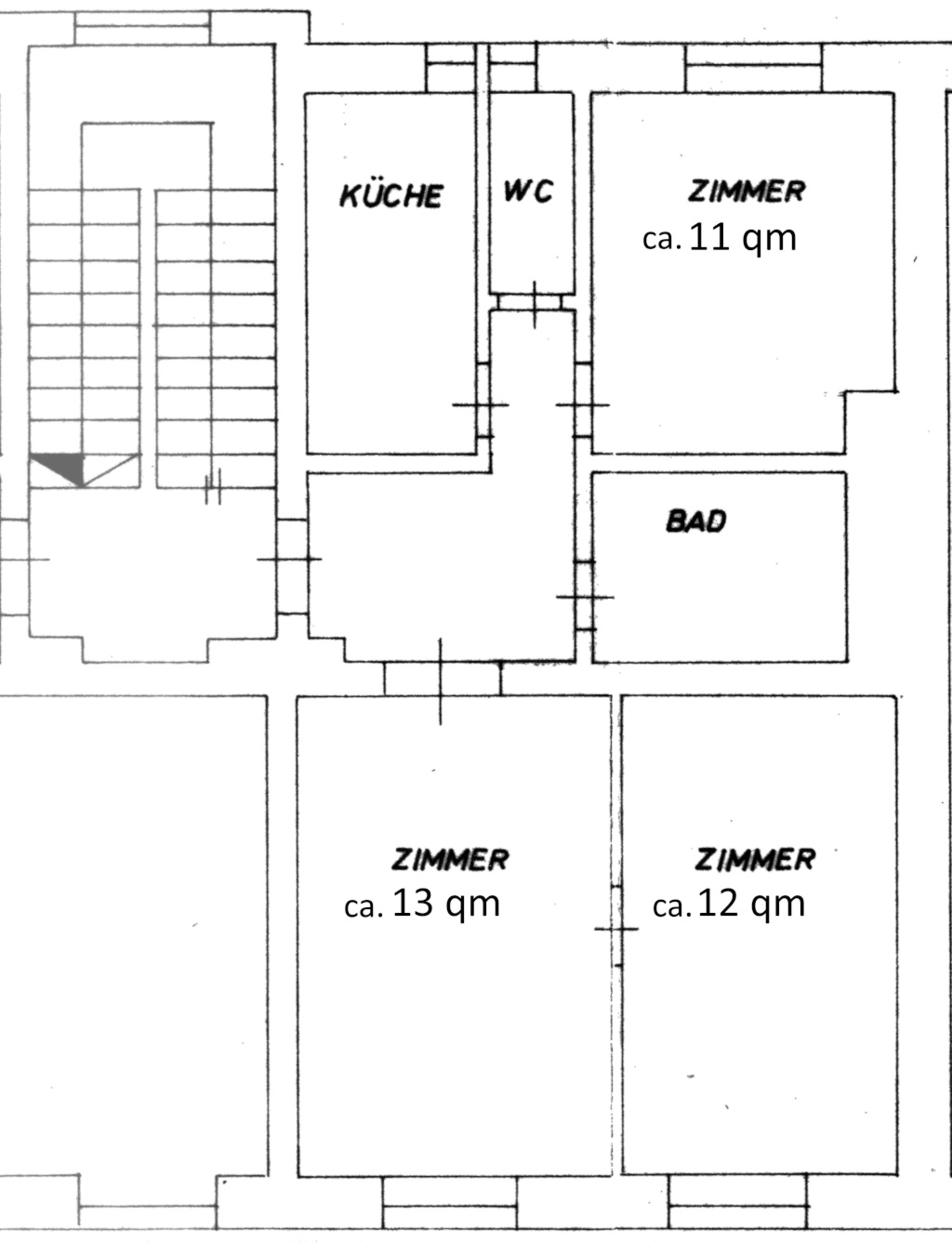 Altstadt, ruhige 3 Zimmer Whg, 57 qm, renovierter Altbau – Herzog-Wilhelm-Str. 21, 80331 München Altstadt-Lehel – Vorschaubild 8