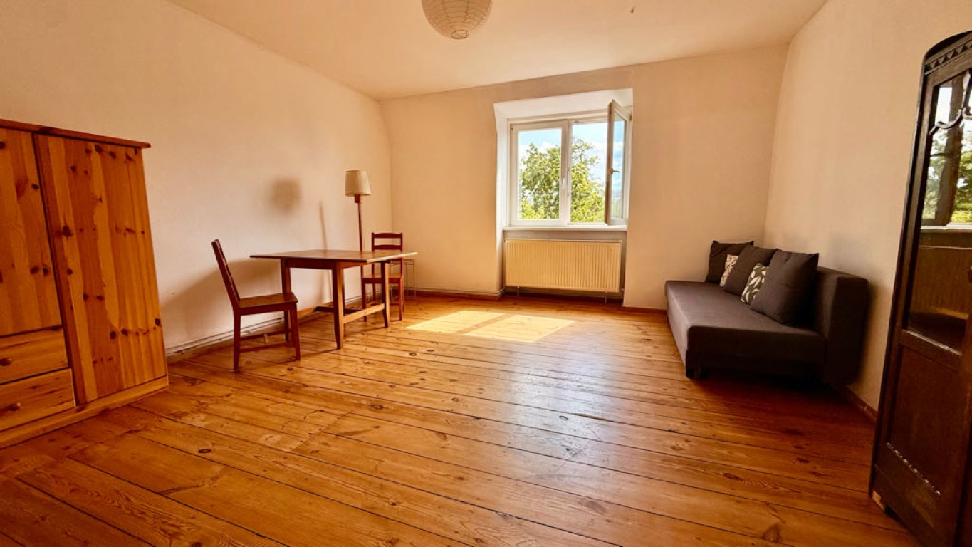 Apartamento Karlshorst Stolzenfelsstraße - living room with view to southwest