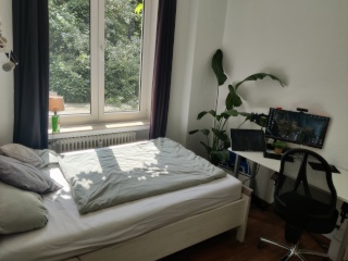 Anzeigenbild: Helles Zimmer direkt am Schlossgarten zum 01.09. frei