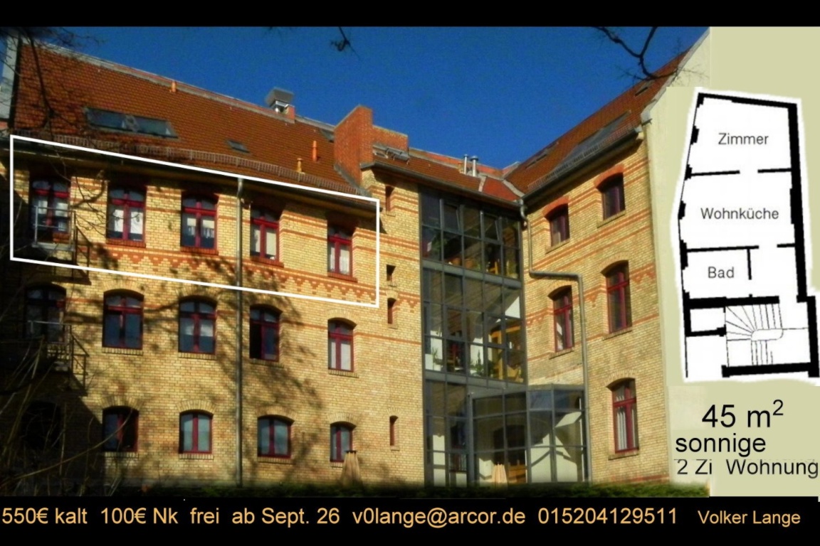 Wohnung Halle  Altstadt Große Märkerstr. 18 - 5  Südfenster
