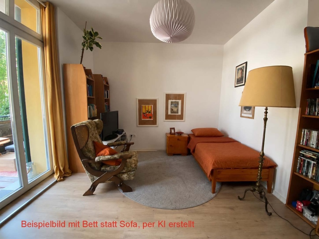 Zwischenmiete: Gemütliche, möblierte 1-Zimmer-Wohnung mit großem Balkon in Potsdam-Bornstedt (11.09-11.10.) – Dennis-Gabor-Straße, 14469 Potsdam Bornstedt – Vorschaubild 6
