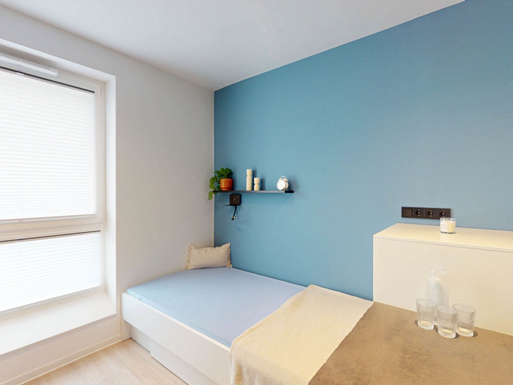 Modern möbliertes Studentenapartment im Quartillion – zentral im Rheingauviertel – Im Rad 15, 65197 Wiesbaden Biebrich – Vorschaubild 5