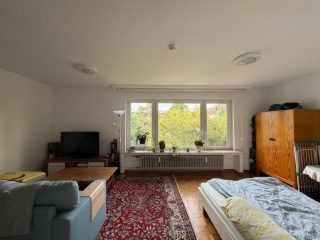Anzeigenbild: Zwischenmiete für großes, helles WG-Zimmer in toller Lage mit netten Mitbewohnerinnen