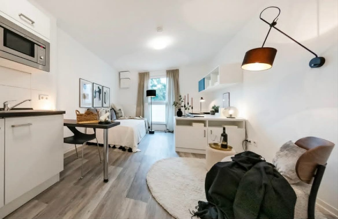 Zentrales Studio-Apartment in der Nähe des Bonner Hauptbahnhofs. – QUANTTİUSSTRAßE 30, 53115 Bonn BONN – Vorschaubild 5