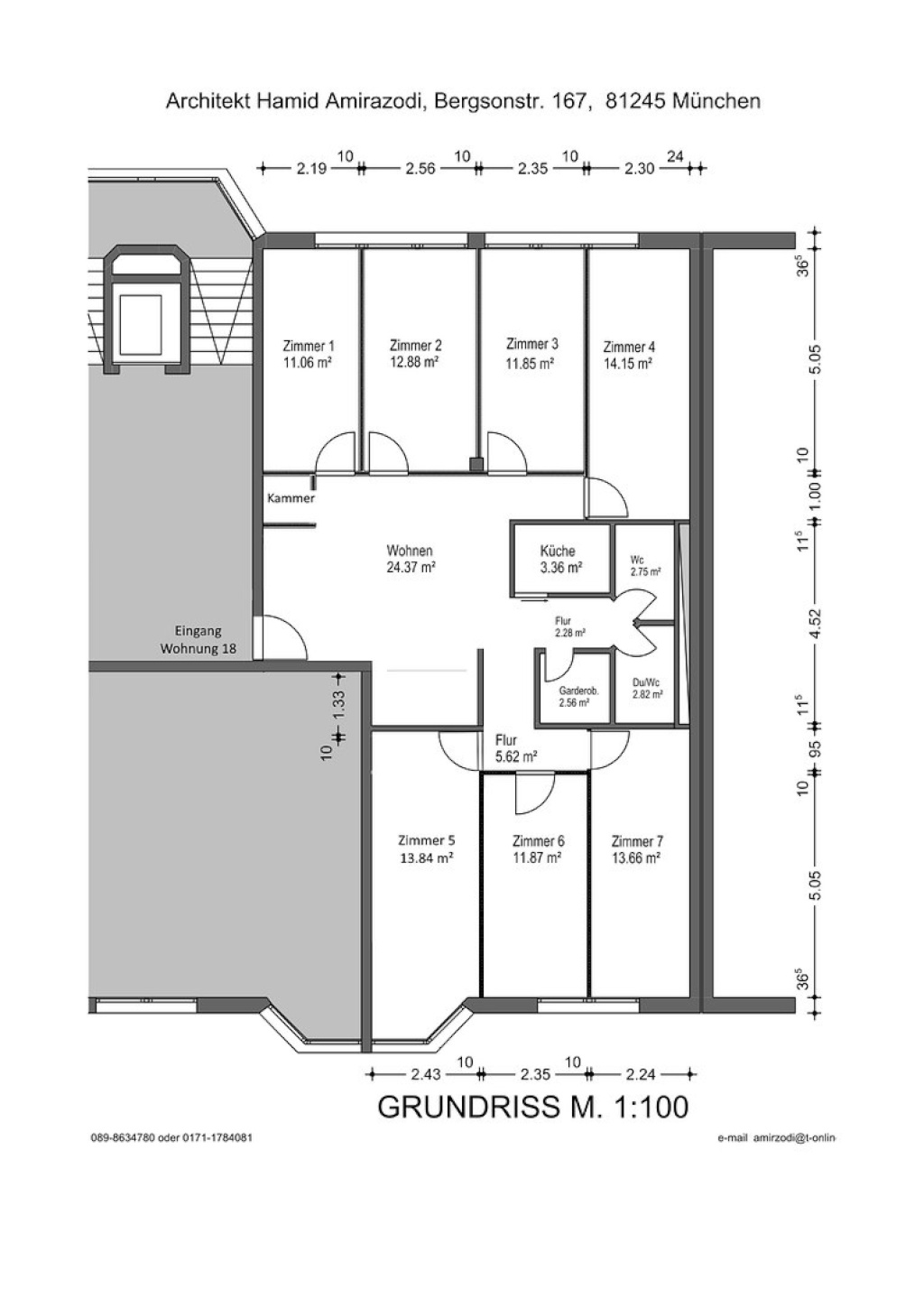 Modernisierte WG-Zimmer – 81241 München München/Pasing – Vorschaubild 3