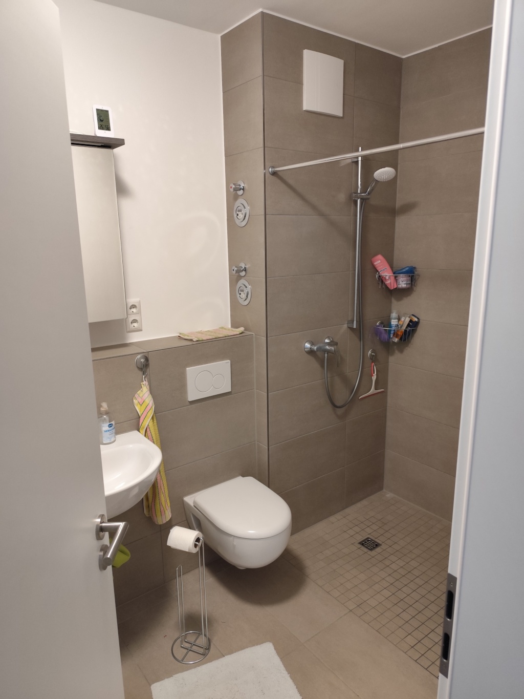WG-Zimmer Köpenick Wendenschloßstraße 160 - Dusch-Badezimmer